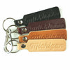 Keychain - Michigan Script leather - Detroit Shirt CompanyDetroit Shirt CompanyKeychain