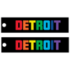 Keychain - Detroit Rainbow - Pull - Detroit Shirt CompanyDetroit Shirt CompanyKeychain