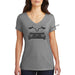 Ladies DeLorean Wings - Triblend Grey - Detroit Shirt CompanyDSC - DeLorean