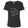 Ladies Dodge SRT Hellcat REDEYE - Heather Black - Detroit Shirt CompanyFCA - DodgeT-Shirts (Apparel)