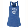 Ladies Relaxed Racerback Tank Top - Michigan Shield Marble Blue - Detroit Shirt CompanyDetroit Shirt CompanyOther Apparel