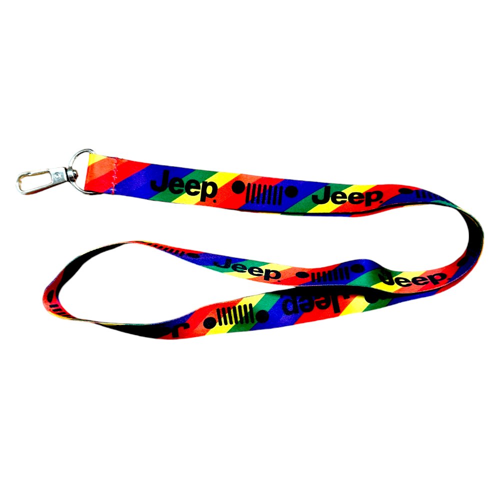 Lanyard - Jeep Rainbow - Detroit Shirt CompanyFCA - JeepLanyard