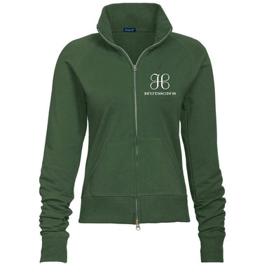 Hudson's Detroit Zip Fleece Jacket - Forest Green - Detroit Shirt CompanyDetroit Shirt CompanyHoodies (Apparel)