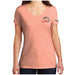 Ladies Jeep® Beachin' Good Time V - neck - Heather Peach - Detroit Shirt CompanyFCA - JeepT-Shirts (Apparel)