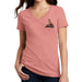 Ladies Jeep® Dogs Built For Adventure V - neck - Detroit Shirt CompanyFCA - JeepT-Shirts (Apparel)