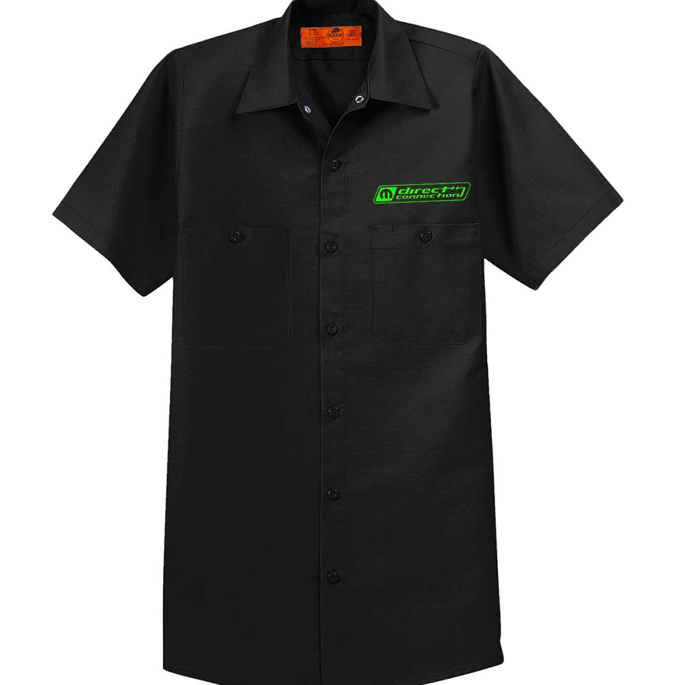 Mens Mopar Direct Connection Sublime Mechanic Shirt - Black - Detroit Shirt CompanyFCA - MoparShirts (Apparel)