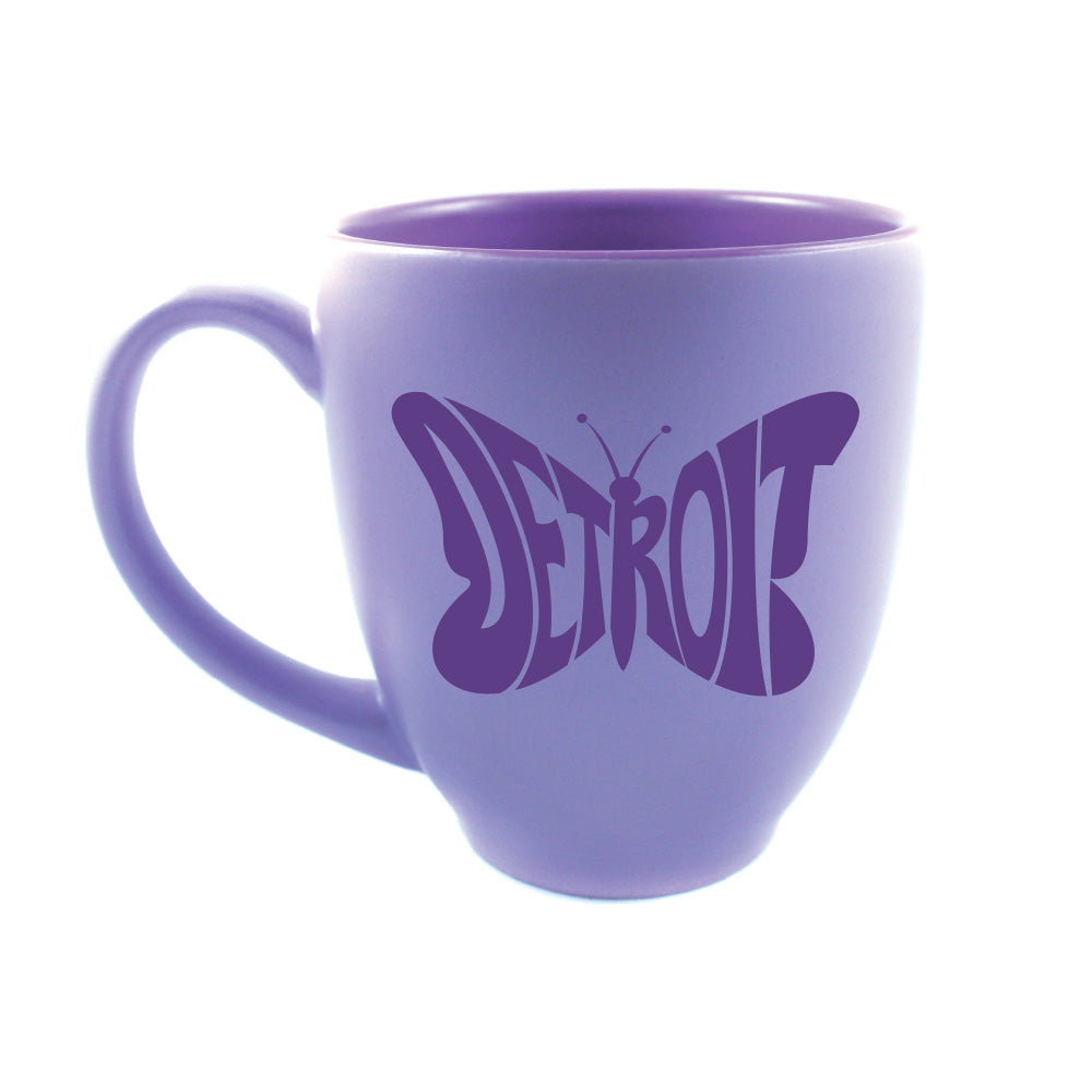 Mug - Detroit Butterfly Purple