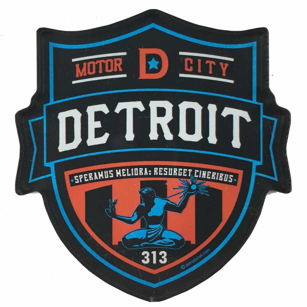 Magnet - Detroit Shield - Detroit Shirt CompanyDetroit Shirt CompanyMagnet