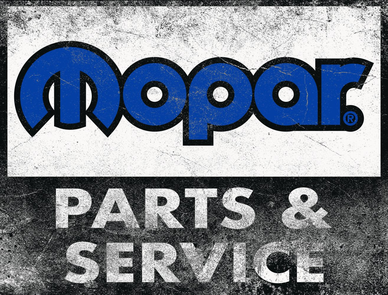 Metal Sign - Mopar Parts and Service - Detroit Shirt CompanyFCA - MoparOther Accessories