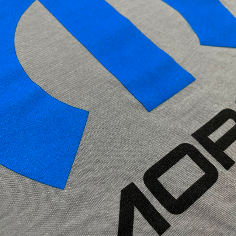 Mens Mopar Current Logo Two Tone T-shirt (Slate Grey)