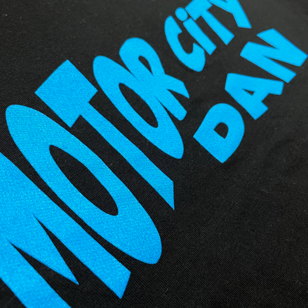 Mens Motor City Dan T-shirt (Black)