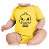 Baby Onesie - Jeep Duck - Yellow