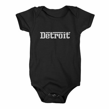 Baby Onesie - Detroit Grigio - Black - Detroit Shirt CompanyDetroit Shirt CompanyKids Apparel