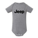 Baby Onesie - Jeep Text - Triblend Grey - Detroit Shirt CompanyFCA - JeepKids Apparel