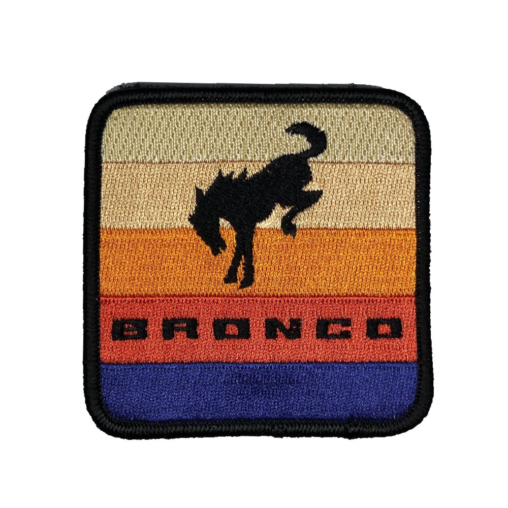 Patch - Ford Bronco Stripes - Detroit Shirt CompanyDSC - FordPatches (Accessories)