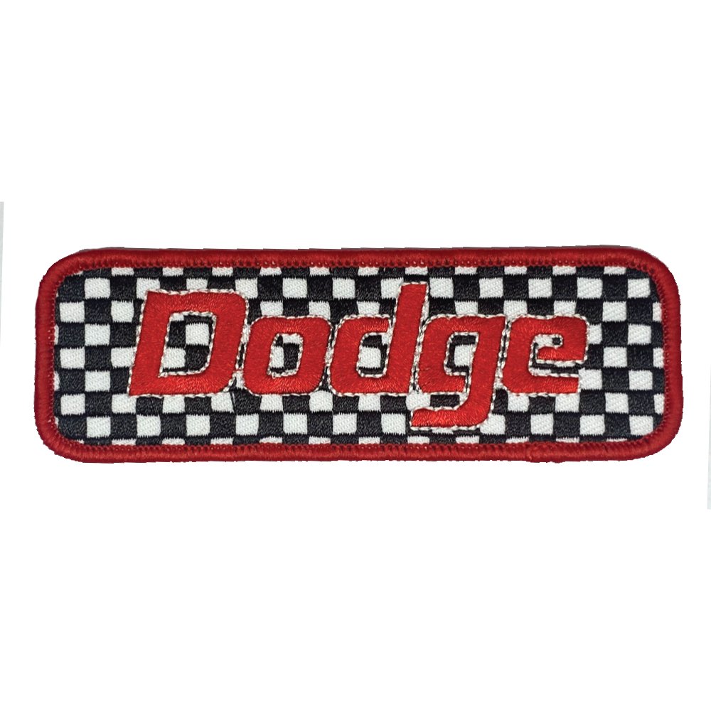 Patch - Dodge Checkerboard - Detroit Shirt CompanyFCA - DodgePatches (Accessories)