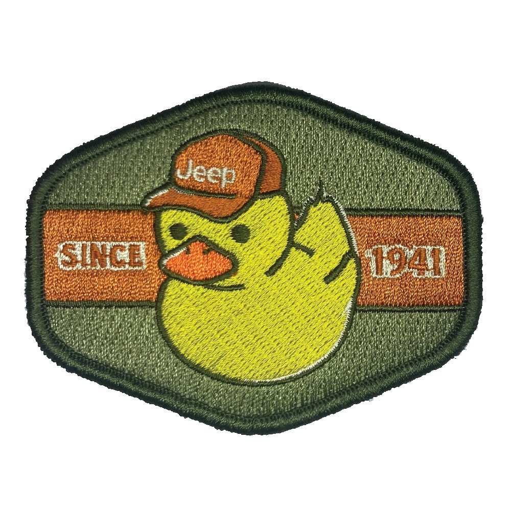 Patch - Jeep Duck Since 1941 - Detroit Shirt CompanyFCA - JeepPatches (Accessories)