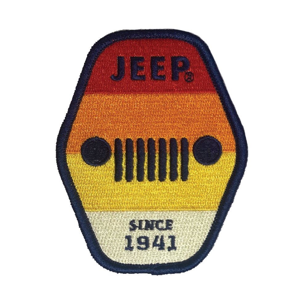 Patch - Jeep Grille Stripes - Detroit Shirt CompanyFCA - JeepPatches (Accessories)