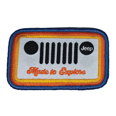 Patch - Jeep Made To Explore - Detroit Shirt CompanyFCA - JeepPatches (Accessories)