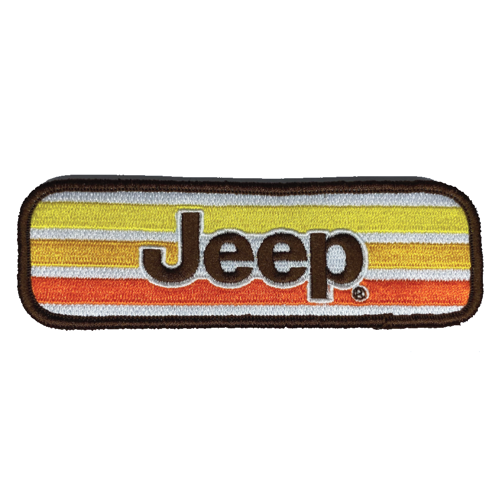 Patch - Jeep Sunset Stripes