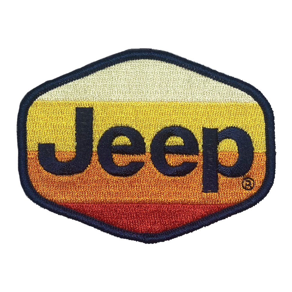 Patch - Jeep Text Stripes