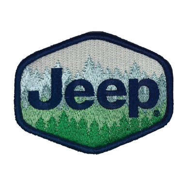 Patch - Jeep Text Trees - Detroit Shirt CompanyFCA - JeepPatches (Accessories)