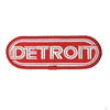 Patch - Detroit Wrap Red - Detroit Shirt CompanyDetroit Shirt CompanyPatches (Accessories)