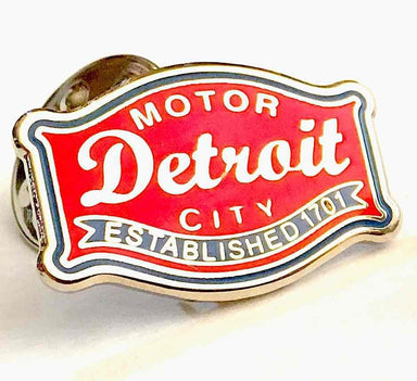 Enamel Pin - Detroit Buckle - Detroit Shirt CompanyDetroit Shirt CompanyEnamel Pin