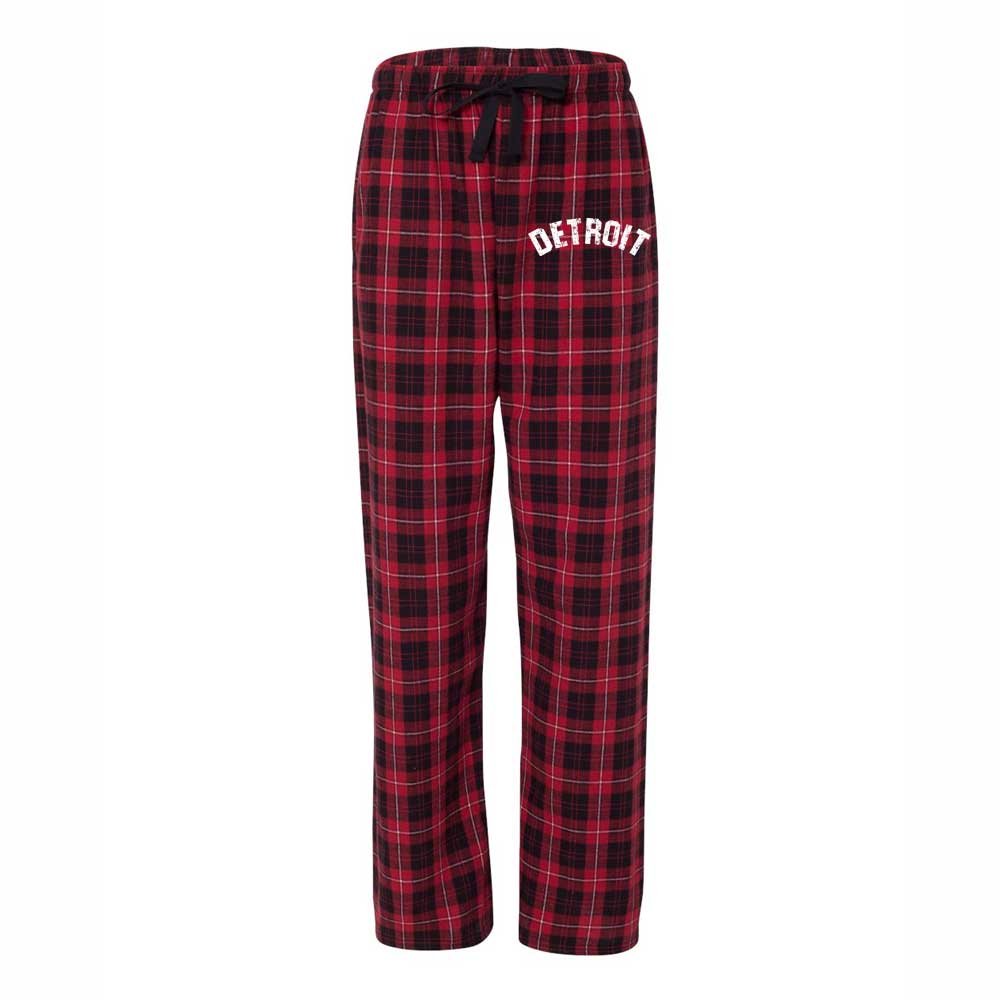 Detroit Bend Unisex Flannel Pants - Red/Black - Detroit Shirt CompanyDetroit Shirt CompanyOther Apparel