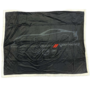 Dodge Viper 25 Years Sherpa Blanket - Detroit Shirt CompanyFCA - DodgeOther Accessories