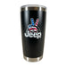 Travel Mug - Jeep Wave USA - Black - Detroit Shirt CompanyFCA - JeepDrinkware (Accessories)