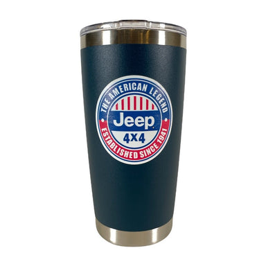 Travel Mug - Jeep American Legend - Blue - Detroit Shirt CompanyFCA - JeepDrinkware (Accessories)