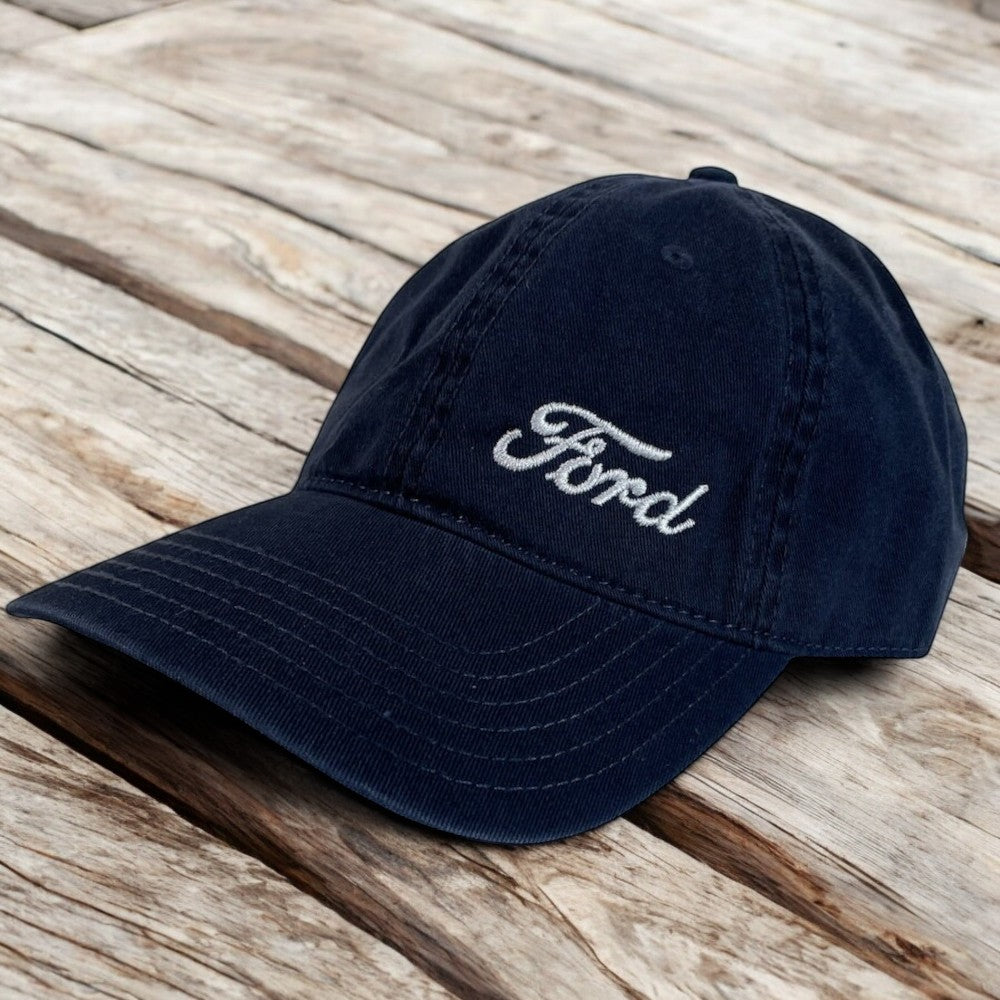 Hat - Ford Script Low Profile - Chino Navy