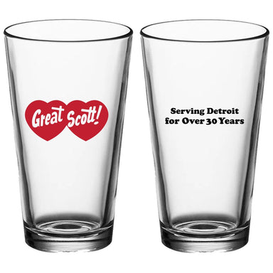 Pint Glass - Great Scott - Detroit Shirt CompanyDetroit Shirt CompanyDrinkware (Accessories)