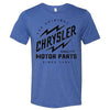 Mens Chrysler Bolt T-shirt (Heather Royal Blue) - Detroit Shirt CompanyFCA - ChryslerT-Shirts (Apparel)