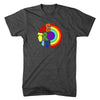 Unisex/Mens Detroit Rainbow T-shirt (Heather Black) - Detroit Shirt CompanyDetroit Shirt CompanyT-Shirts (Apparel)