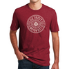 Mens Detroit Spokes 2 - Deep Heather Red