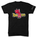 Mens Dodge Demon Vintage T-shirt (Black) - Detroit Shirt CompanyFCA - DodgeT-Shirts (Apparel)