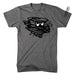 Mens Triblend Plymouth Duster Logo T-shirt (Grey) - Detroit Shirt CompanyFCA - PlymouthT-Shirts (Apparel)