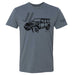 Mens Jeep® JL Wrangler - LDD Series - Triblend Indigo Blue T-Shirt - Detroit Shirt CompanyFCA - JeepT-Shirts (Apparel)