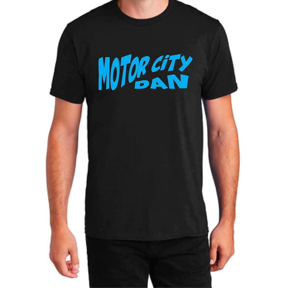 Mens Motor City Dan T-shirt (Black) - Detroit Shirt CompanyDetroit Shirt CompanyT-Shirts (Apparel)