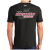 Mens Ramchargers Stacked Logo T-shirt (Black Triblend)