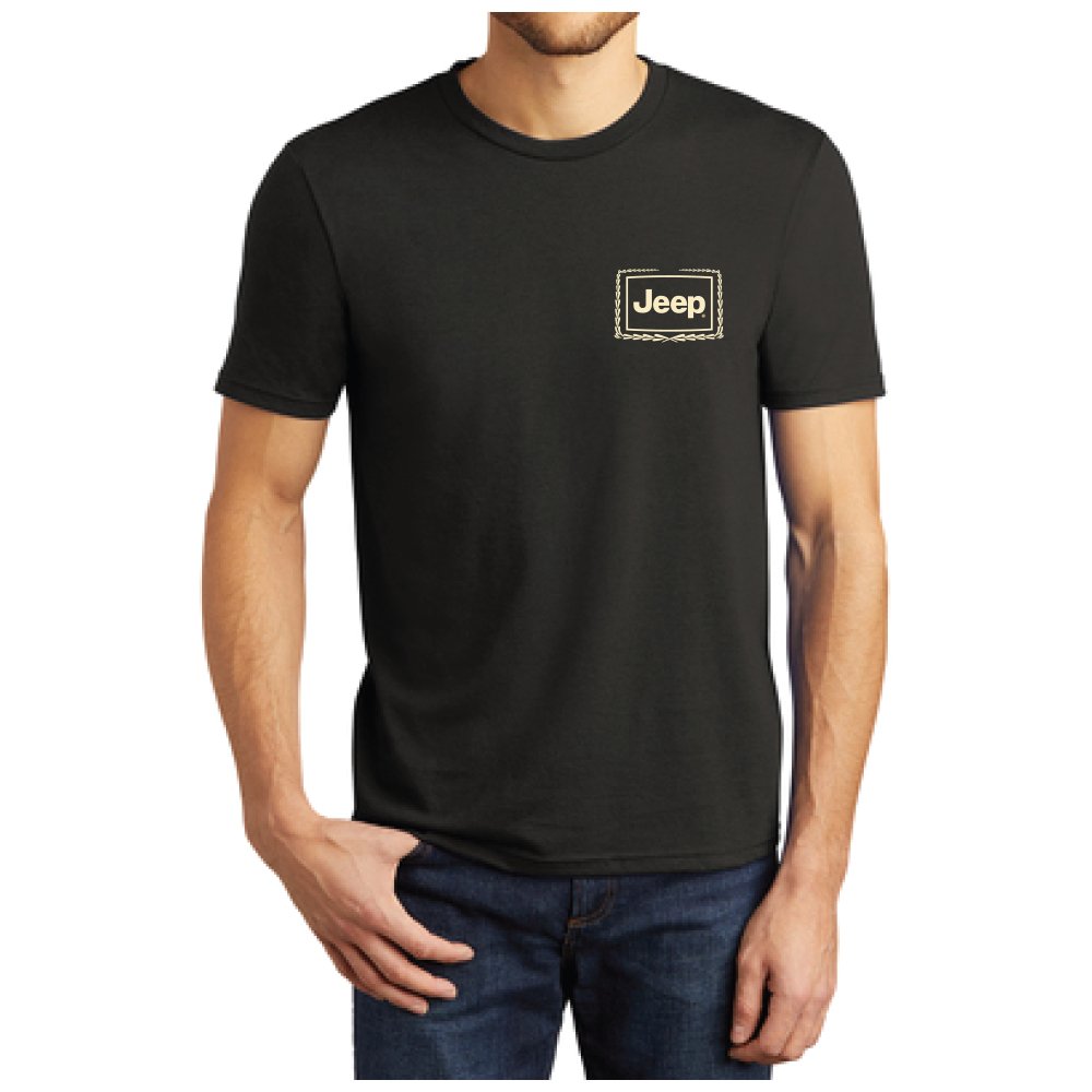 Mens Jeep® Vintage Wagoneer - Black - Detroit Shirt CompanyFCA - JeepT-Shirts (Apparel)