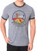 Mens Triblend WABX Ringer T-shirt (Grey) - Detroit Shirt CompanyDetroit Shirt CompanyT-Shirts (Apparel)