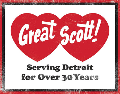 Metal Sign - Great Scott - Detroit Shirt CompanyDetroit Shirt CompanyOther Accessories