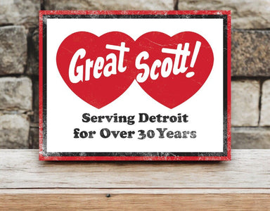 Metal Sign - Great Scott - Detroit Shirt CompanyDetroit Shirt CompanyOther Accessories