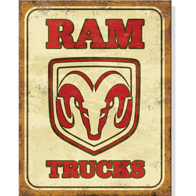 Metal Sign - RAM Trucks - Detroit Shirt CompanyFCA - RAMOther Accessories