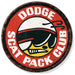 Metal Sign - Dodge Scat Pack Club - Detroit Shirt CompanyFCA - DodgeOther Accessories