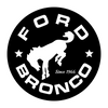 Sticker - Ford Bronco Stars - Round