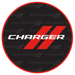 Sticker - Dodge Charger - Round - Detroit Shirt CompanyFCA - DodgeStickers (Accessories)